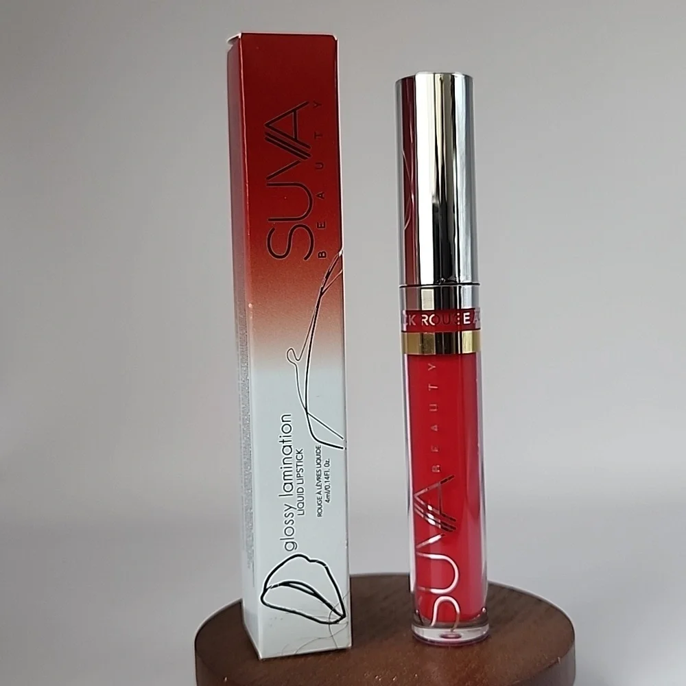 Suva Beauty Glossy Lamination Liquid Lipstick - Elysium